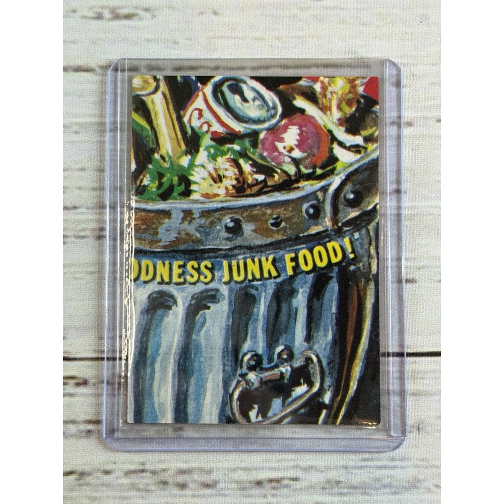 WACKY PACKAGES 1976 1977 16th SERIES 16 REAL GARBAGE PUZZLE C/L‎ NMMT/MINT